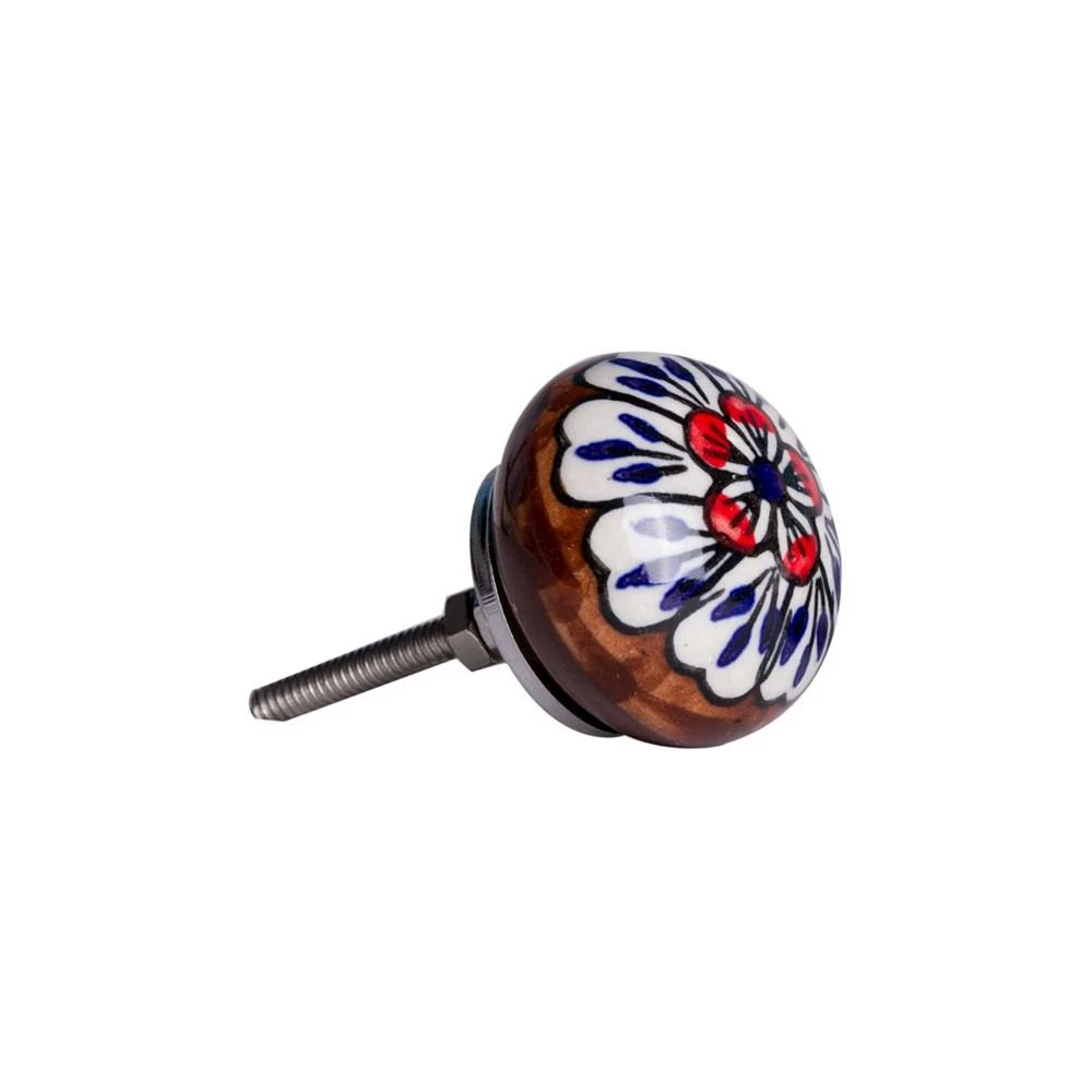 商品KNOB-IT|Handpainted Ceramic Knob Set of 12,价格¥471,第3张图片详细描述