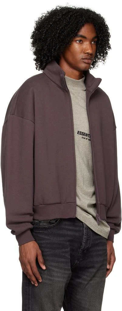 商品Essentials|Purple Full Zip Jacket,价格¥372,第2张图片详细描述