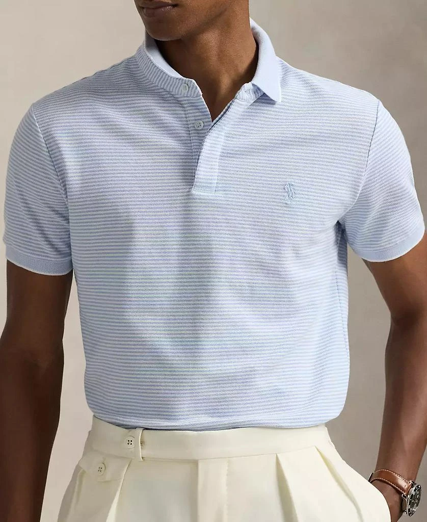 商品Ralph Lauren|Men's Classic-Fit Stretch Oxford Mesh Polo,价格¥525,第3张图片详细描述