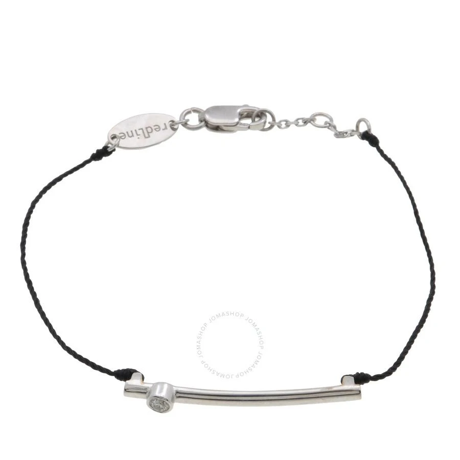 商品Redline|Tube String Bracelet with 0.05ct Diamond in White Gold Bezel Setting,价格¥2325,第1张图片