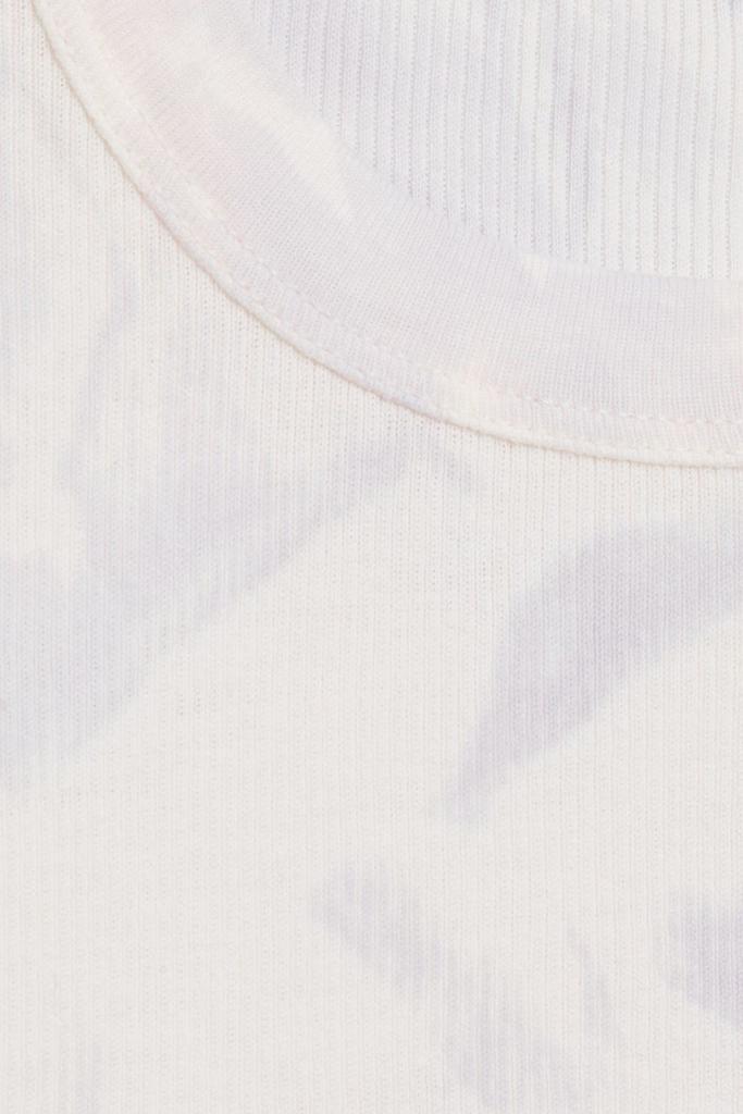 商品Helmut Lang|Tie-dyed ribbed jersey T-shirt,价格¥573,第4张图片详细描述