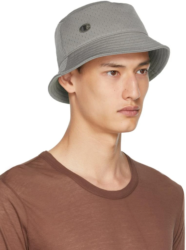 商品Rick Owens|Grey Champion Edition Mesh Gilligan Hat,价格¥273,第2张图片详细描述