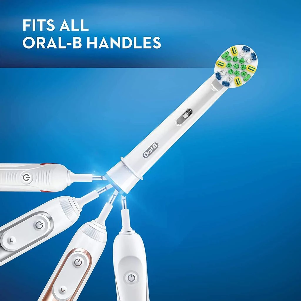 商品Oral-B|Oral-B FlossAction Electric Toothbrush Replacement Brush Heads Refills, 5 Count,价格¥226,第5张图片详细描述