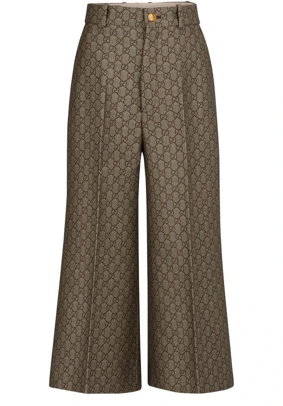 商品Gucci|Wool blend culottes,价格¥9257,第1张图片