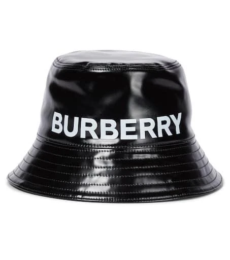 商品Burberry|Logo coated cotton bucket hat,价格¥2019,第1张图片