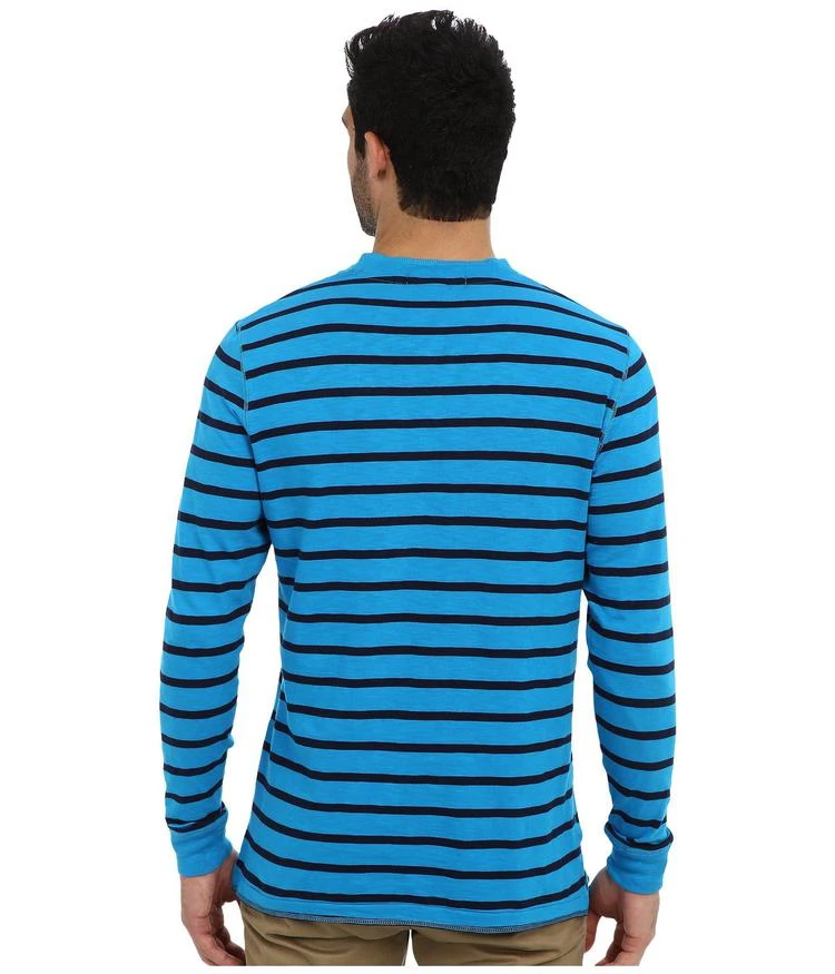 商品U.S. POLO ASSN.|Slim Fit Long Sleeve Slub Henley w/ Stripes,价格¥253,第3张图片详细描述