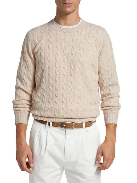 商品Brunello Cucinelli|Cashmere Crewneck Sweater,价格¥7186,第3张图片详细描述