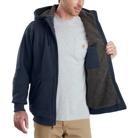 商品Carhartt|Rain Defender Rockland Full-Zip Hooded Sweatshirt - Men's,价格¥372,第3张图片详细描述