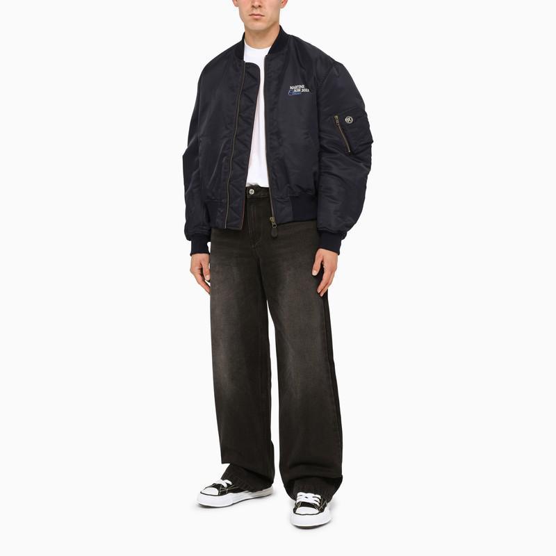 商品Martine Rose|Blue nylon bomber jacket,价格¥8103,第4张图片详细描述