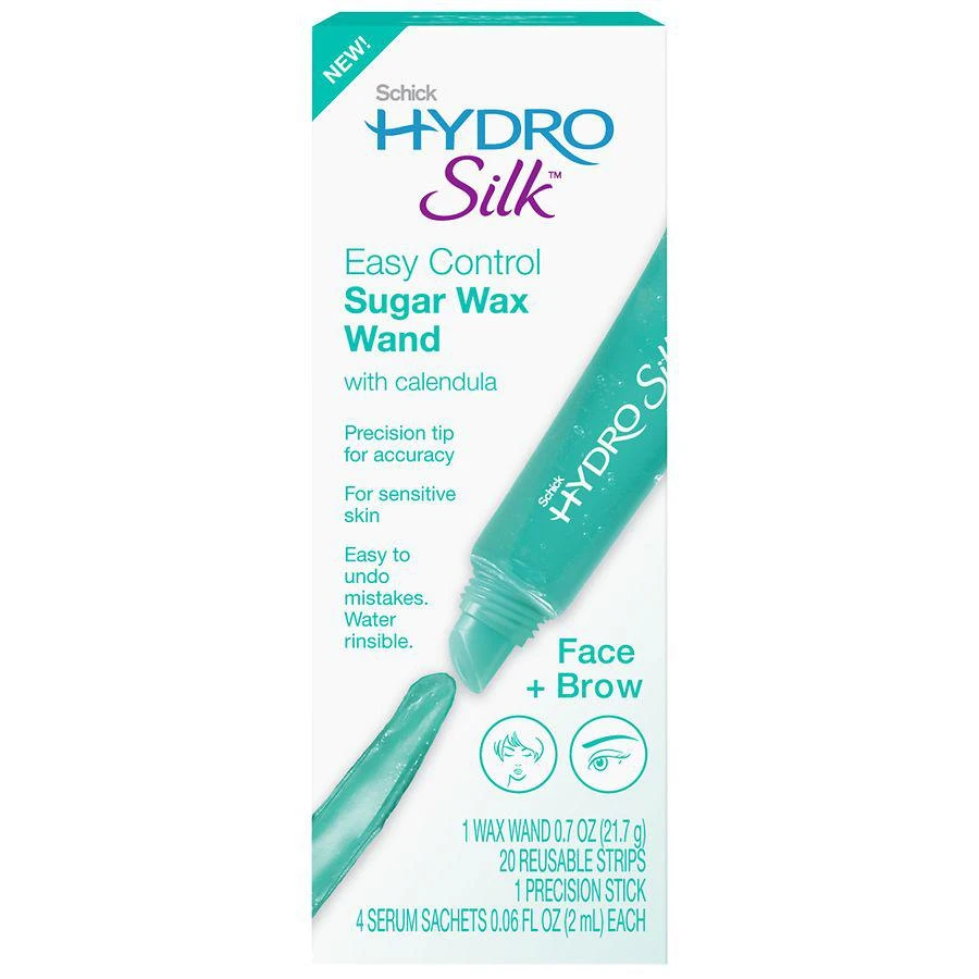 商品Schick Hydro Silk|Easy Control Sugar Wax Wand for Face + Brow,价格¥100,第3张图片详细描述