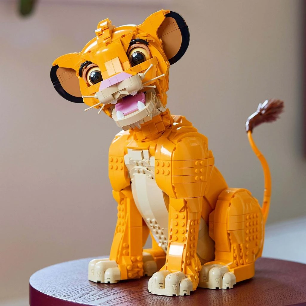 商品LEGO|LEGO | Disney Young Simba the Lion King Set for Adults 43247,价格¥1292,第5张图片详细描述