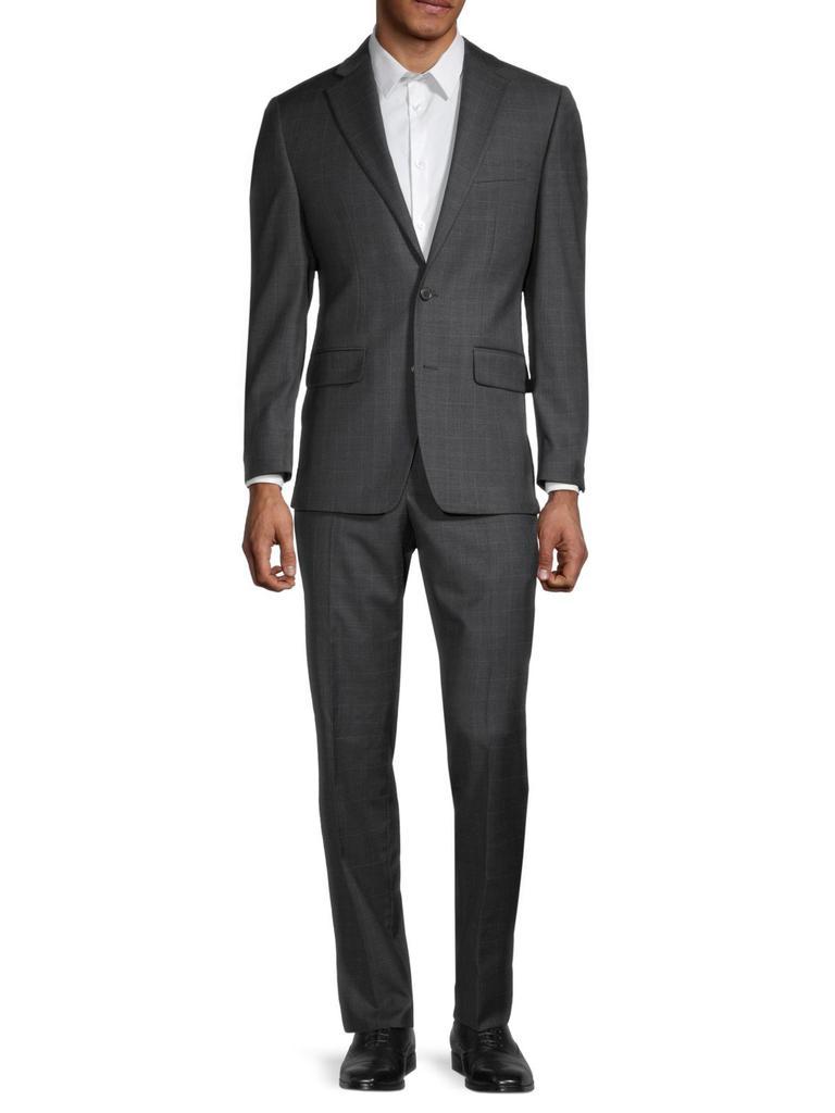 商品Ralph Lauren|Classic Fit Wool-Blend Sharkskin Suit,价格¥1839,第1张图片