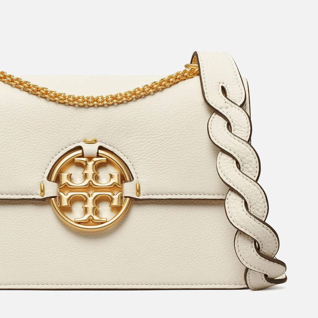 商品Tory Burch|Tory Burch Women's Miller Small Flap Shoulder Bag - New Ivory,价格¥4294,第4张图片详细描述