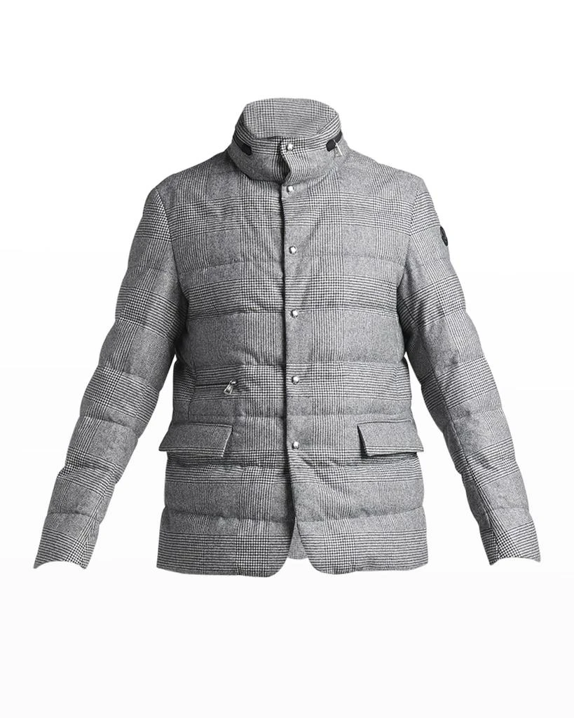 商品Moncler|Men's Danthonie Glen Check Down Jacket,价格¥22955,第2张图片详细描述