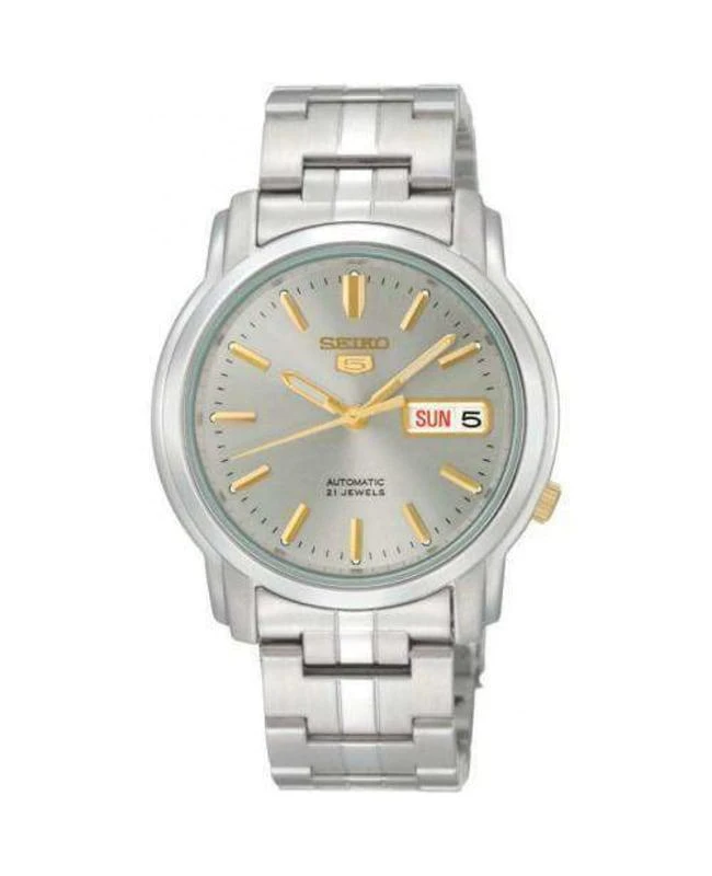 商品Seiko|Seiko 5 Grey Dial Steel Men&apos;s Watch SNKK67K1,价格¥790,第1张图片
