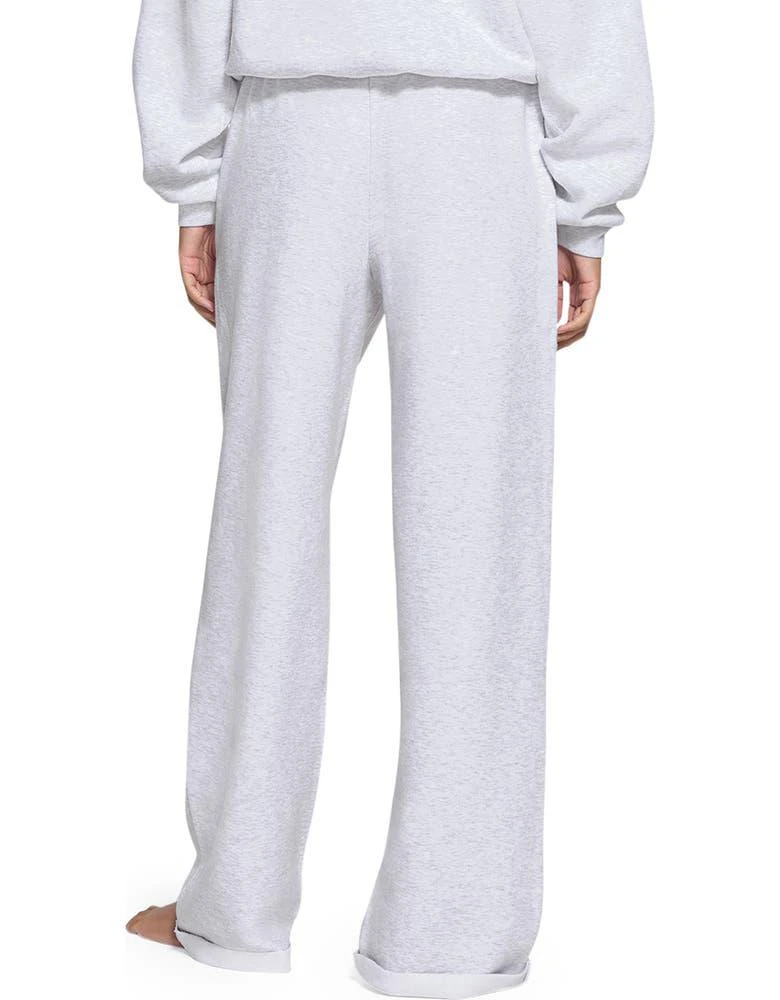 商品SKIMS|Cotton Blend Fleece Classic Straight Leg Pants,价格¥686,第2张图片详细描述