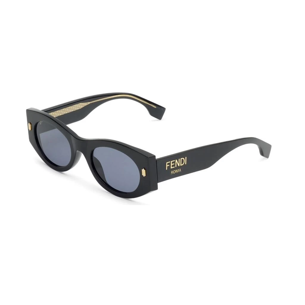 商品Fendi|Fendi Eyewear Oval Frame Sunglasses,价格¥2010,第2张图片详细描述