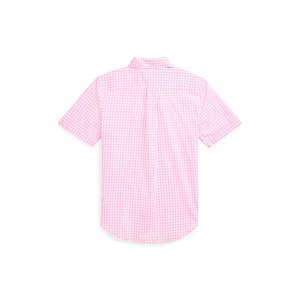 商品Ralph Lauren|Big Boys Patterned Poplin Short Sleeve Shirt,价格¥226,第2张图片详细描述