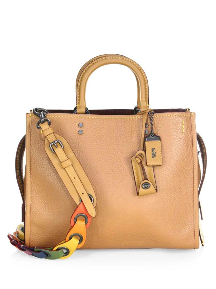 商品Coach|Rouge 真皮手提包,价格¥4935,第1张图片