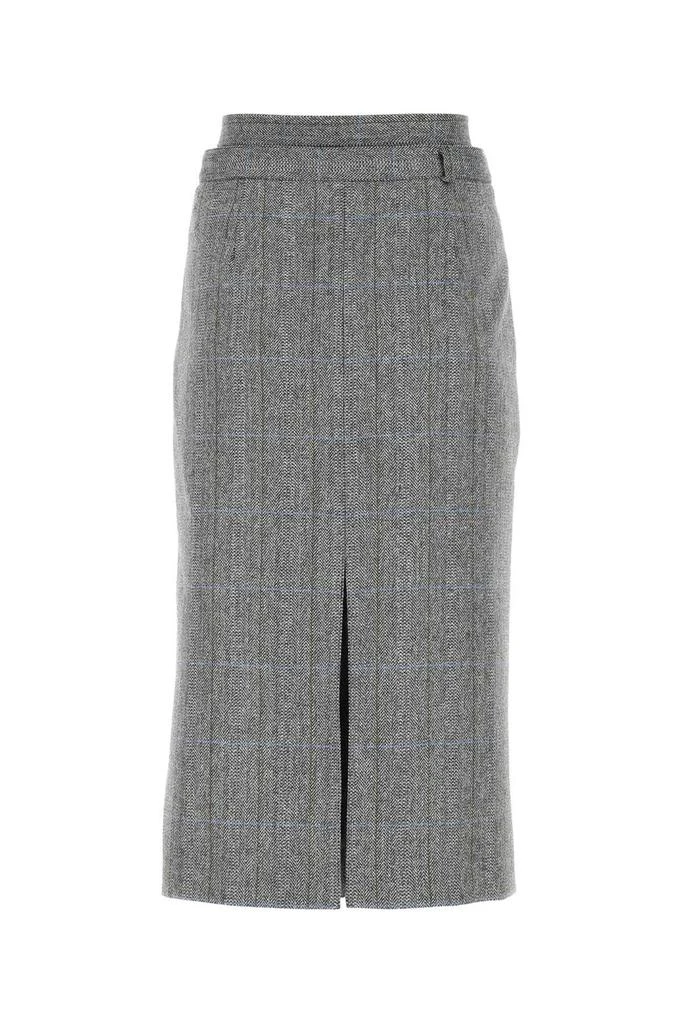 商品MAISON MARGIELA|Maison Margiela High-Rise Asymmetric Draped Skirt,价格¥5278,第2张图片详细描述