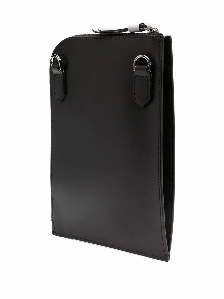 商品Givenchy|Givenchy men's black leather messenger bag,价格¥4717,第2张图片详细描述