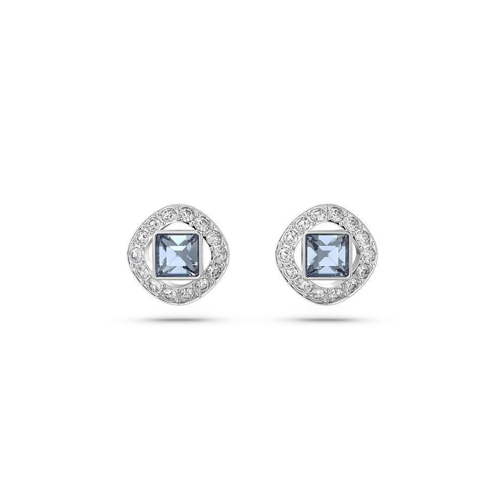 商品Swarovski|Crystal Square Cut Angelic Stud Earrings,价格¥537,第1张图片