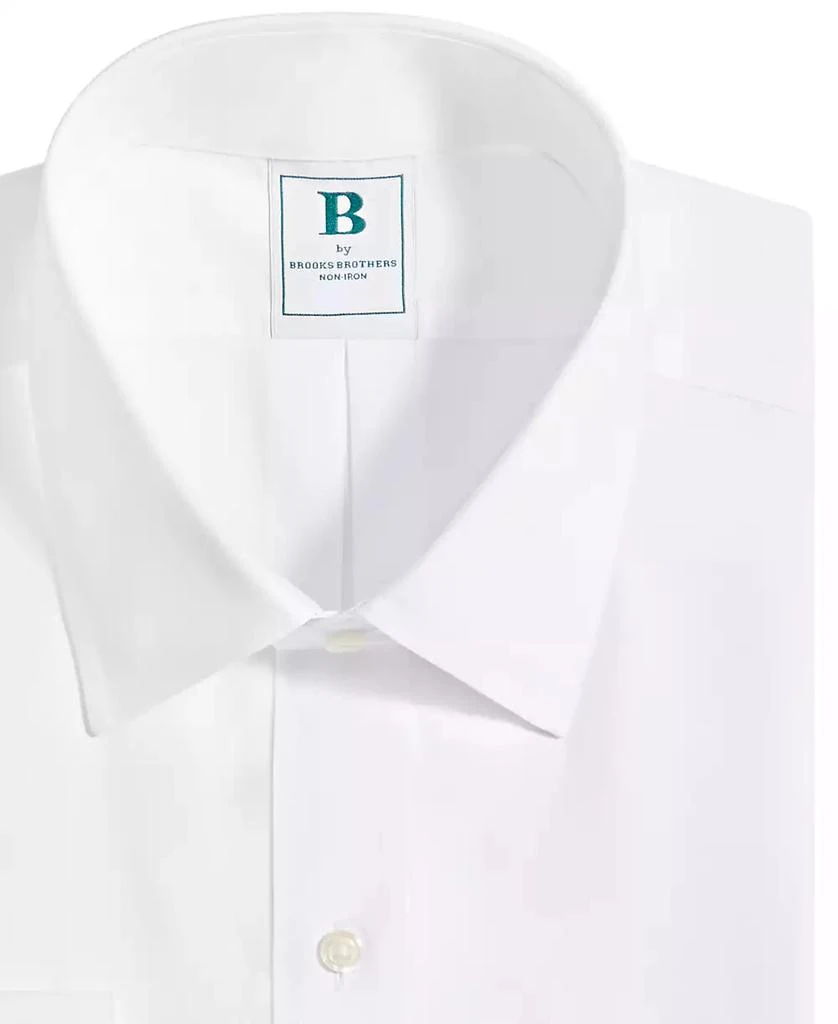 商品Brooks Brothers|Men's Regular Fit Non-Iron Solid Dress Shirt,价格¥456,第5张图片详细描述