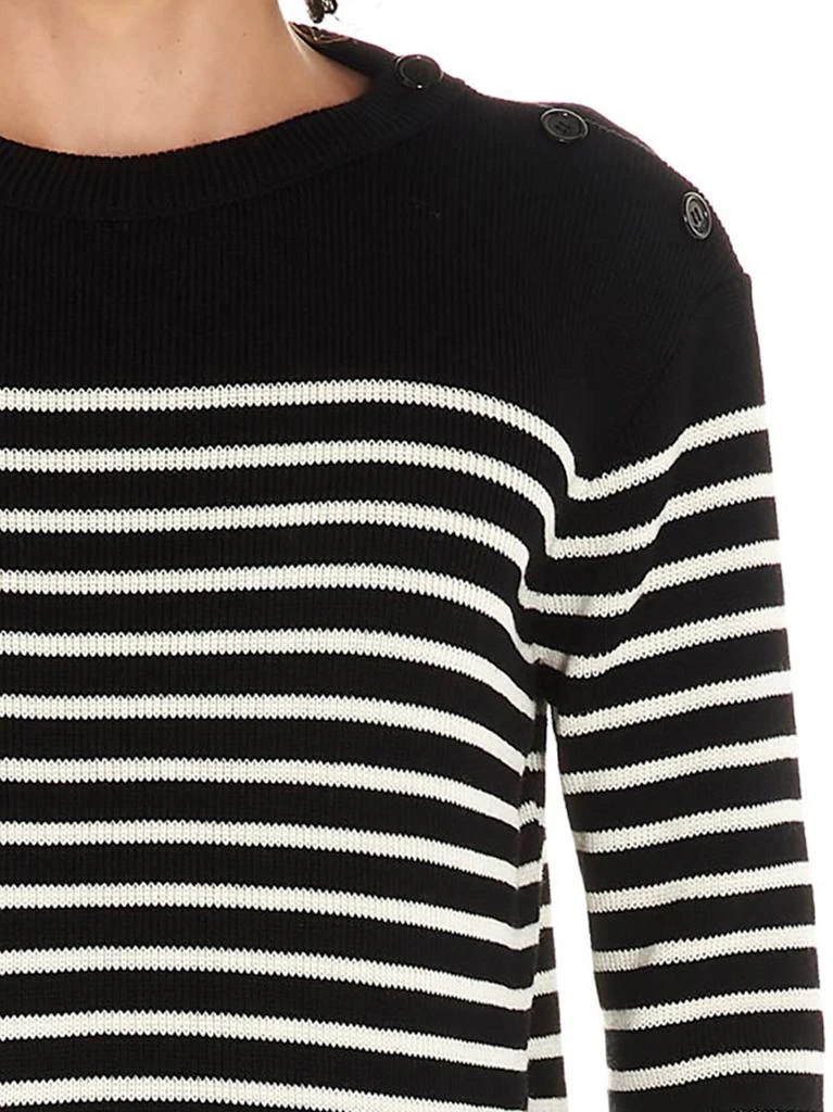 Saint Laurent Striped Crewneck Jumper 商品