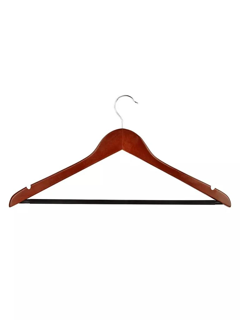 商品Honey Can Do|24-Pack Non Slip Wooden Coat Hangers,价格¥351,第1张图片