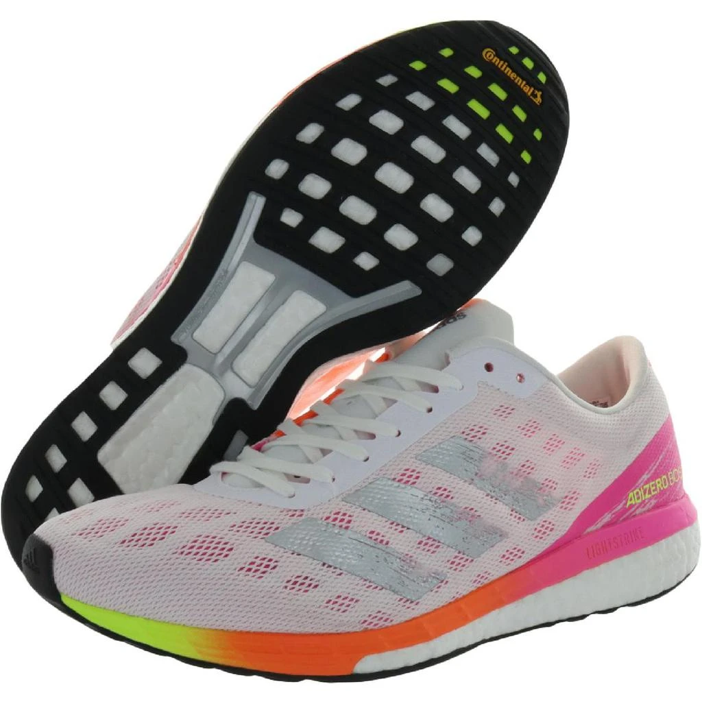 商品Adidas|Adidas Womens Adizero Boston 9 Running Fitness Athletic and Training Shoes,价格¥612,第2张图片详细描述