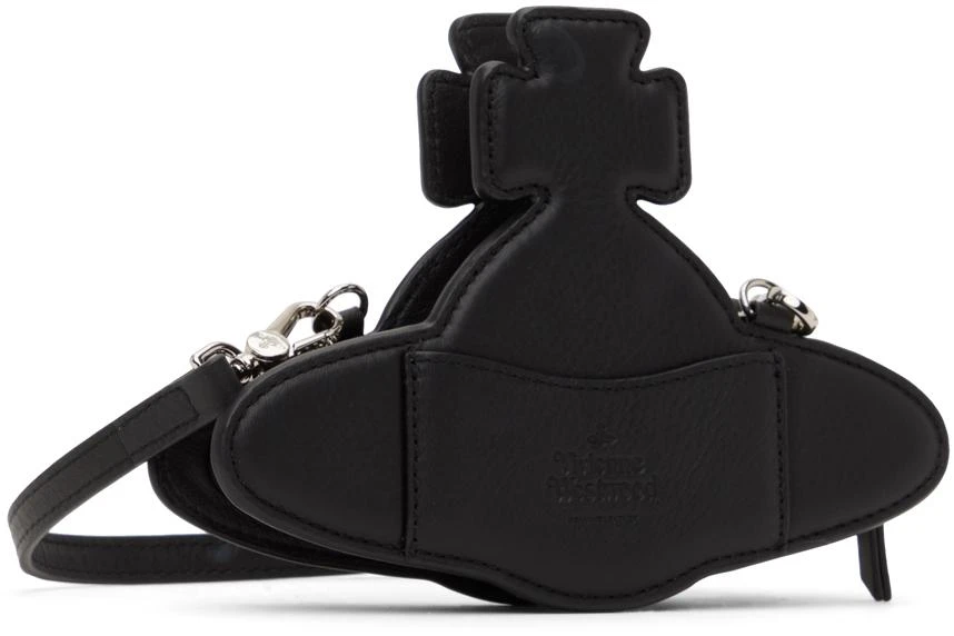 商品Vivienne Westwood|Black Nano Orb Crossbody Bag,价格¥2615,第3张图片详细描述