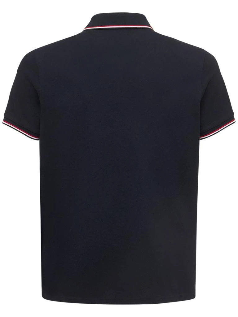 商品Moncler|Cotton Piquet Polo Shirt,价格¥2479,第3张图片详细描述