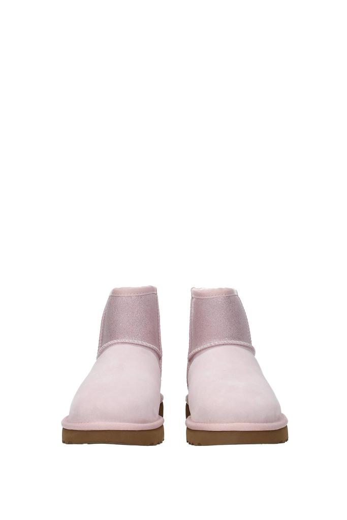 Ankle boots classic mini Suede Pink商品第3张图片规格展示
