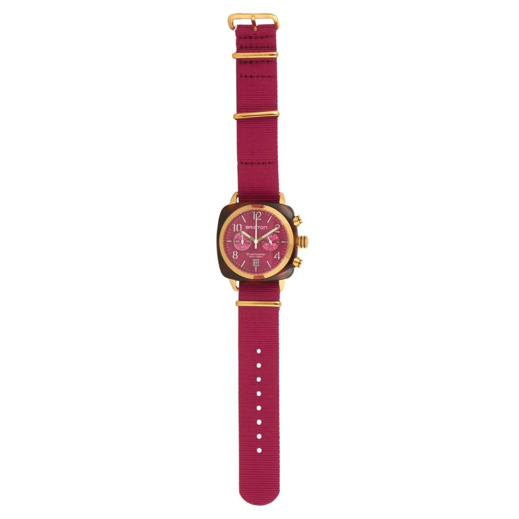 商品Briston|Briston Clubmaster Classic Acetate Gold Berry Dial Watch 19140.PYA.T.28.NBER,价格¥957,第3张图片详细描述