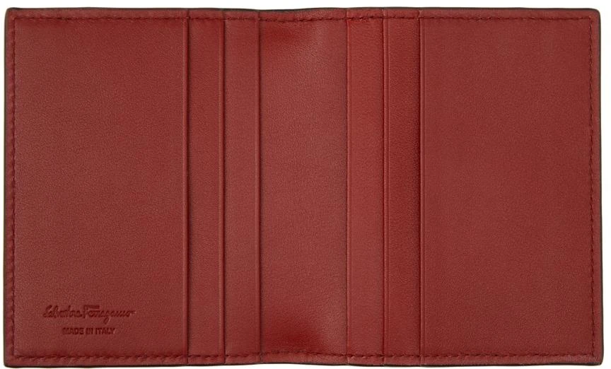 商品Salvatore Ferragamo|Black Gancini Card Holder,价格¥1467,第3张图片详细描述