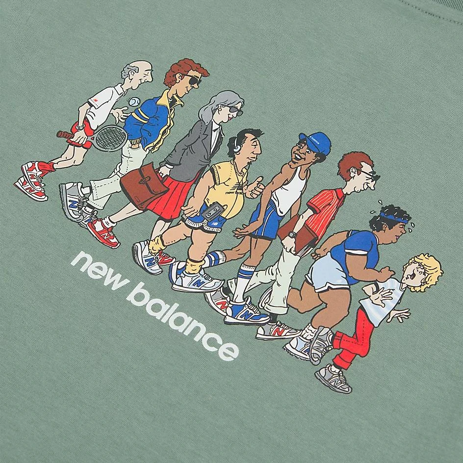 Back Graphic Queue T-Shirt 商品