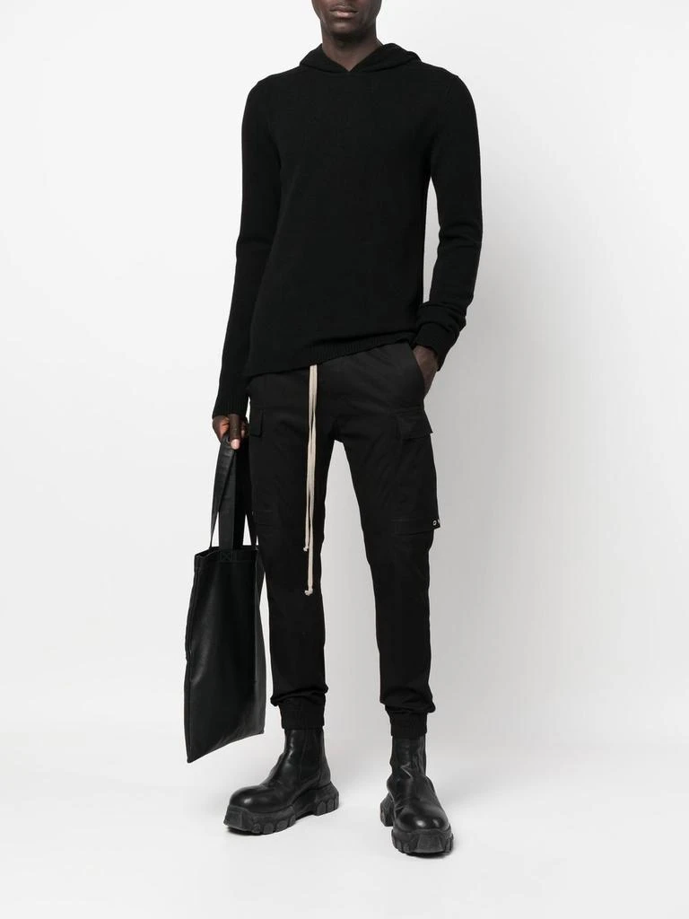 商品Rick Owens|RICK OWENS MEN KNIT HOODIE,价格¥2213,第3张图片详细描述