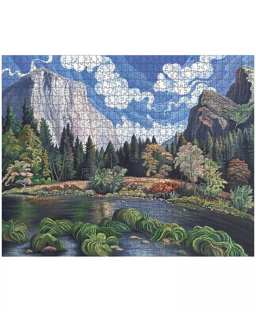 商品University Games|Pomegranate Communications, Inc. Phyllis Shafer Autumn in Yosemite Valley Puzzle, 1000 Pieces,价格¥172,第4张图片详细描述