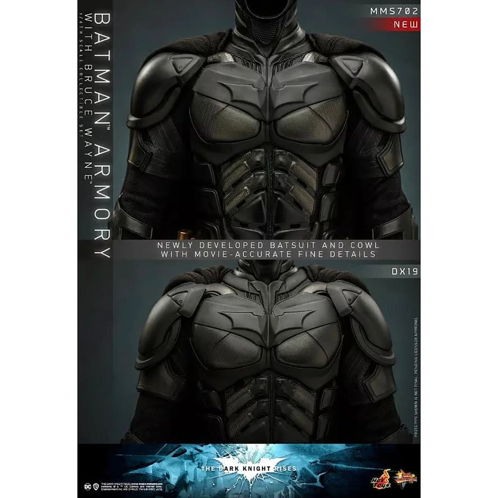 商品Hot Toys|Hot Toys 1:6 Scale DC Comics The Dark Knight Rises Batman Armory and Bruce Wayne Statue,价格¥7288,第3张图片详细描述
