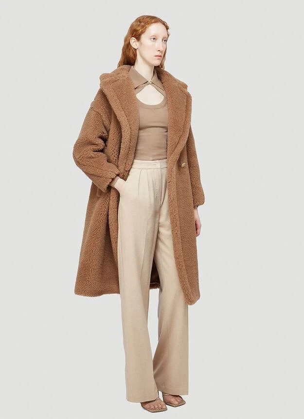 商品Max Mara|Teddy Coat in Brown,价格¥20262,第2张图片详细描述