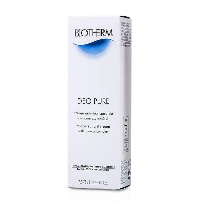 商品Biotherm|碧欧泉 止汗霜Deo Pure Antiperspirant Cream 75ml/2.53oz,价格¥157,第3张图片详细描述