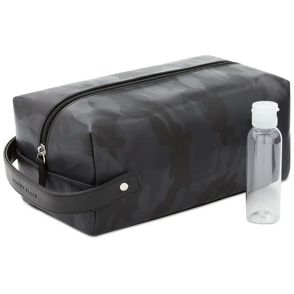 商品Perry Ellis|Perry Ellis Portfolio Mens Faux Leather Camouflage Travel Kit,价格¥85,第1张图片