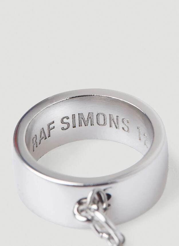 商品RAF SIMONS|Charm Ring in Silver,价格¥2892,第4张图片详细描述