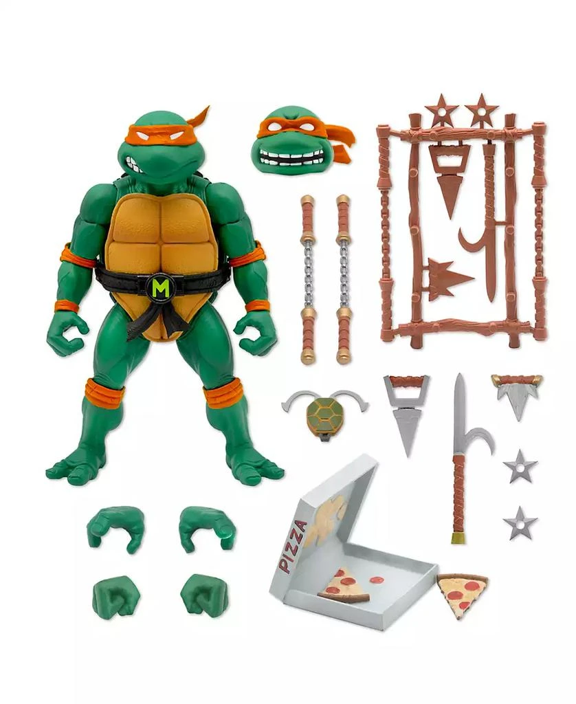 商品Super 7|Teenage Mutant Ninja Turtles Michelangelo 7" Ultimates, Action Figure,价格¥306,第1张图片