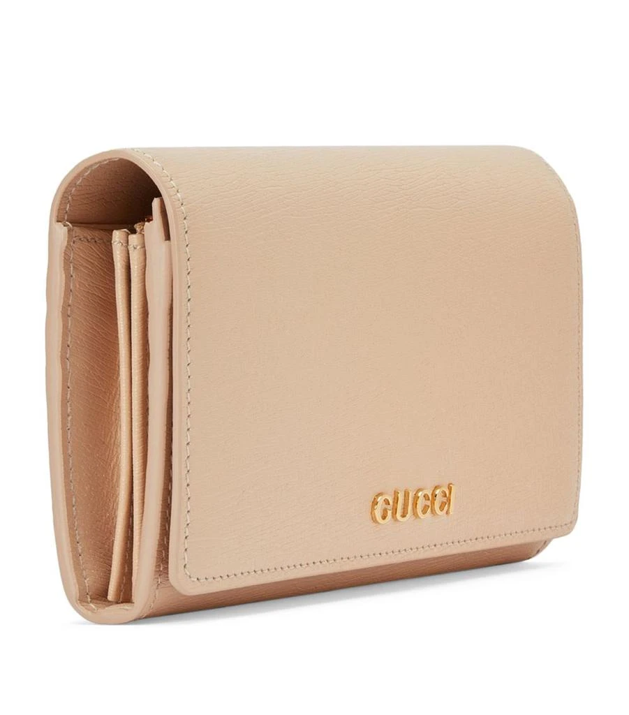 商品Gucci|Leather Continental Wallet,价格¥5396,第3张图片详细描述