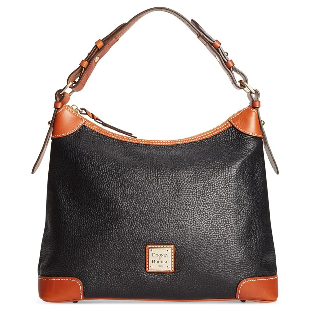 商品Dooney & Bourke|Pebble Leather Hobo,价格¥1023,第1张图片