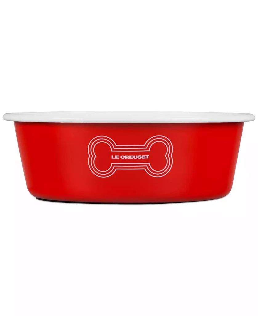 商品Le Creuset|6 Cup Enamel on Steel Pet Bowl with Skid Resistant Base,价格¥280,第1张图片