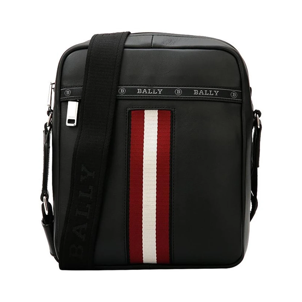 商品Bally|BALLY 黑色男士单肩包 6227941,价格¥2975,第1张图片