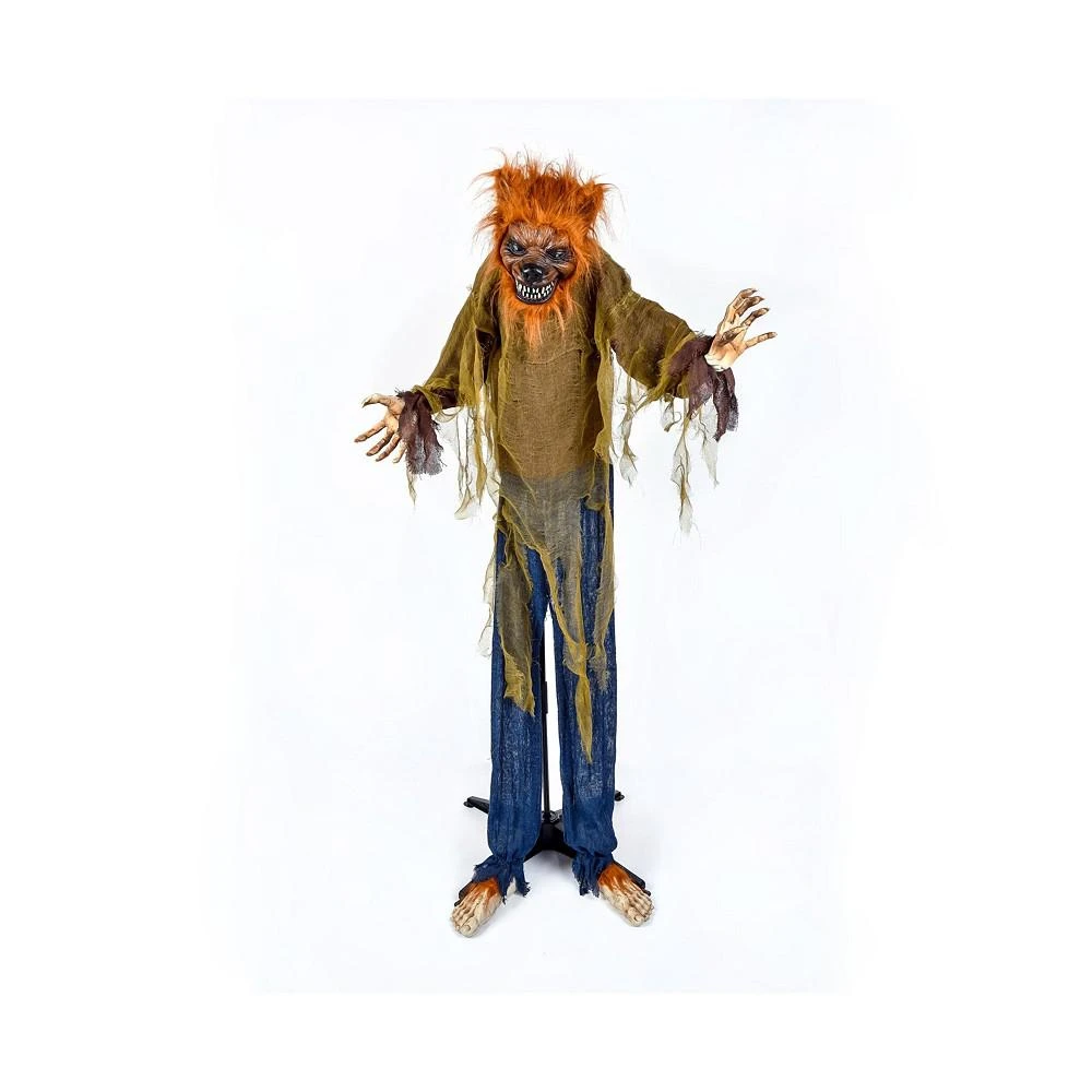 商品National Tree Company|63" Animated Halloween Sound Activated Werewolf,价格¥1809,第1张图片