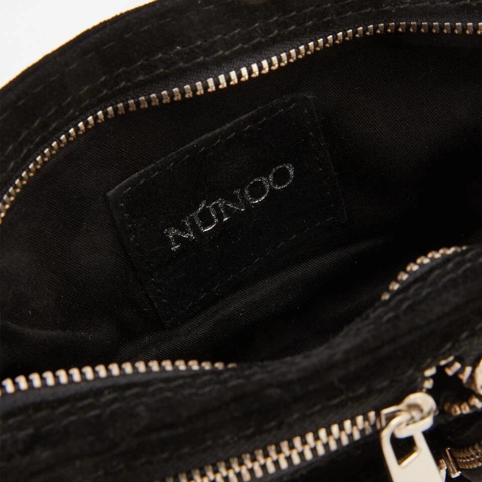 商品Nunoo|Helena麂皮拉链手提斜挎包,价格¥276,第4张图片详细描述